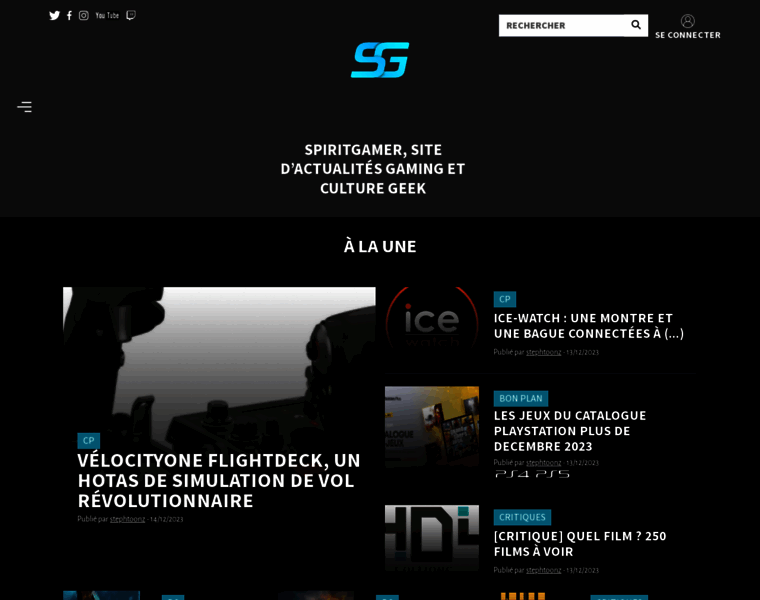 Spiritgamer.fr thumbnail Spiritgamer.fr thumbnail