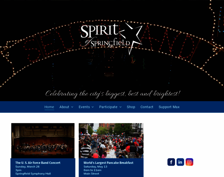 Spiritofspringfield.org thumbnail