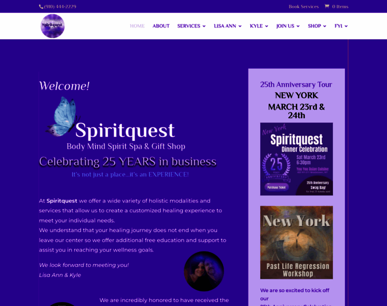Spiritquesthealingcenter.com thumbnail