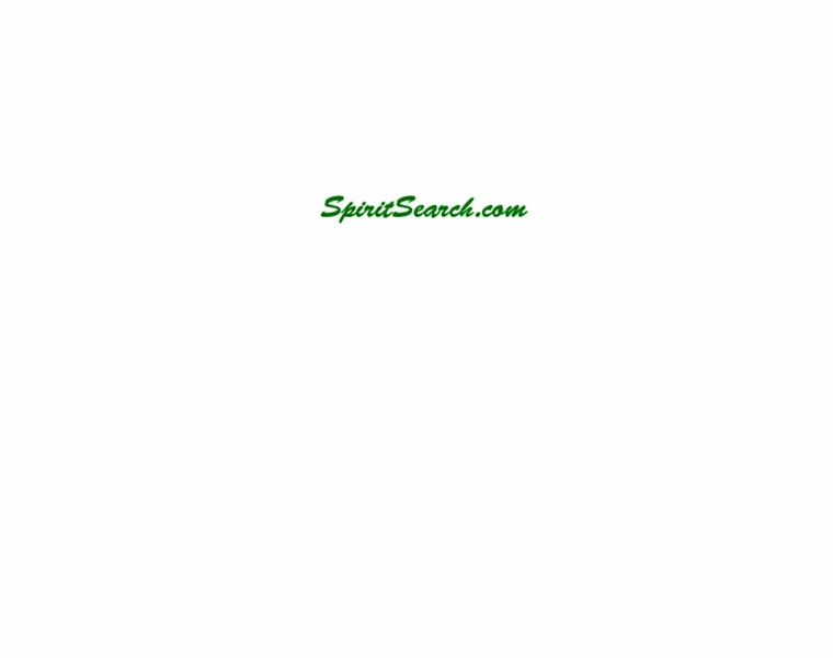 Spiritsearch.com thumbnail