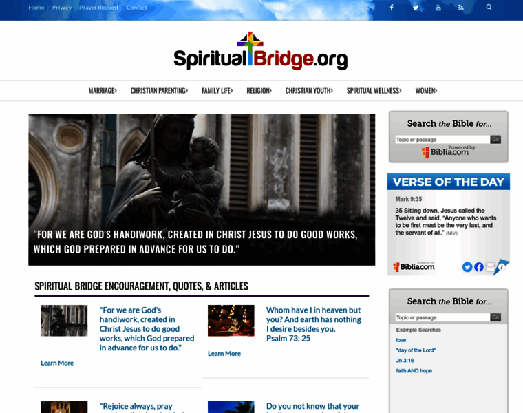 Spiritualbridge.org thumbnail
