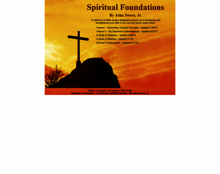 Spiritualfoundations.com thumbnail