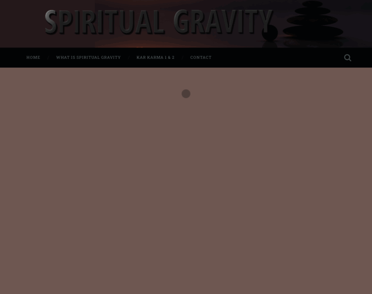Spiritualgravity.wordpress.com thumbnail