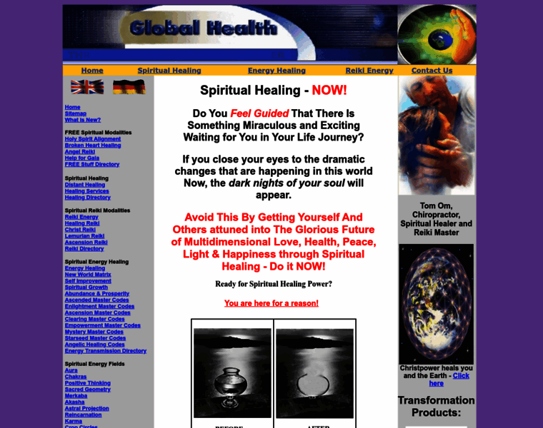 Spiritualhealing-now.com thumbnail