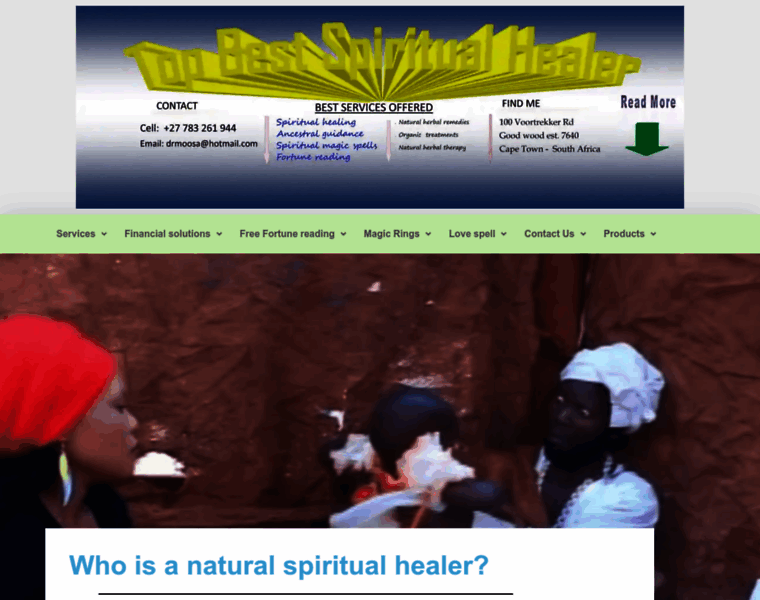 Spiritualherbalistdoctor.com thumbnail