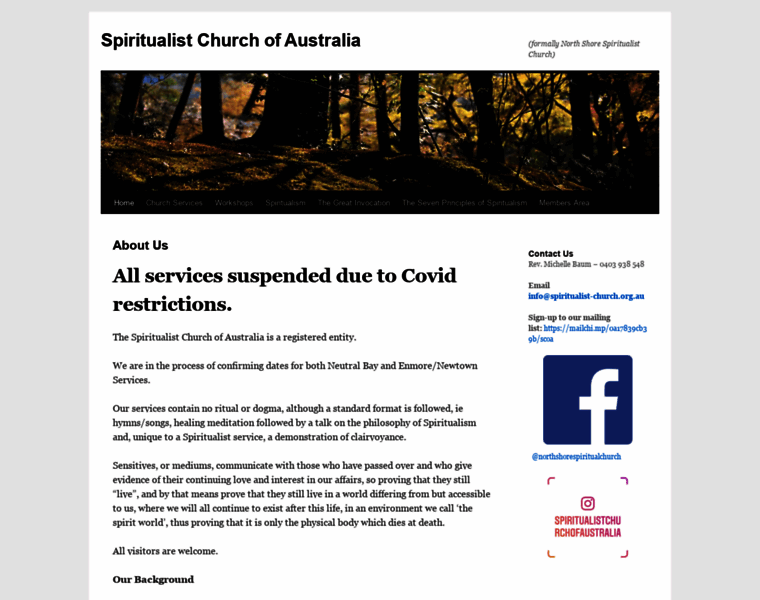 Spiritualist-church.org.au thumbnail
