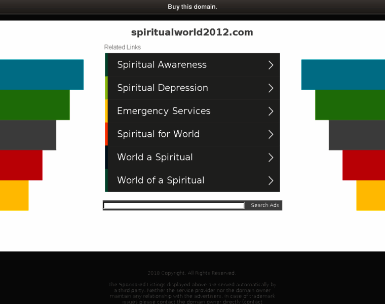 Spiritualworld2012.com thumbnail