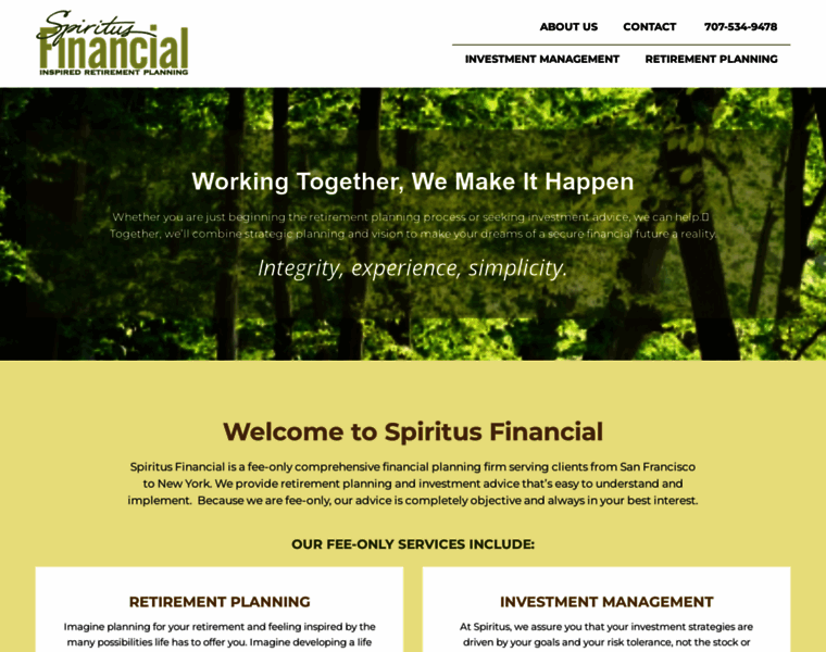 Spiritusfinancial.com thumbnail