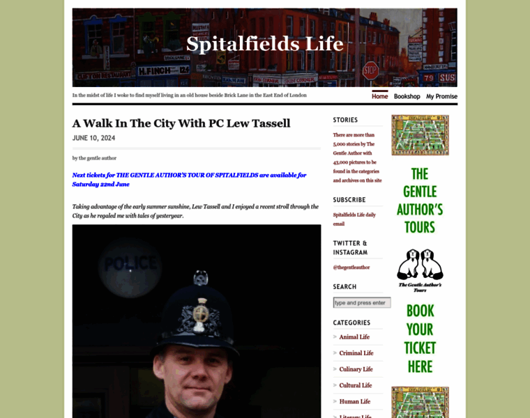 Spitalfieldslife.com thumbnail