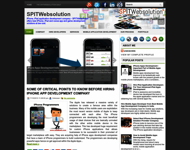Spitwebsolution.blogspot.in thumbnail