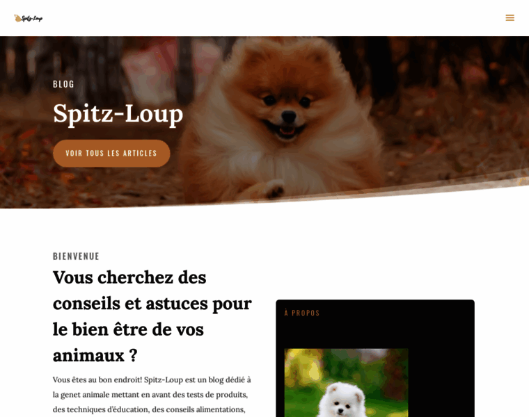 Spitz-loup.com thumbnail