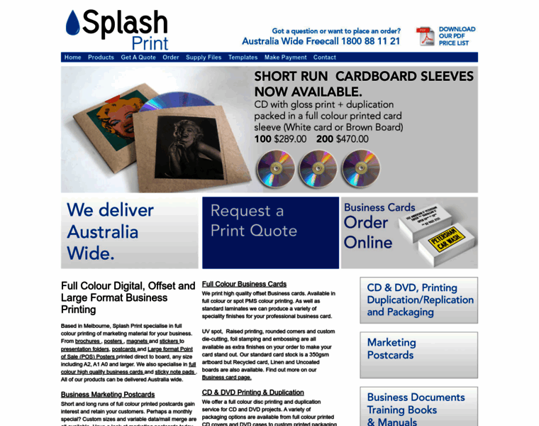 Splashprint.com.au thumbnail