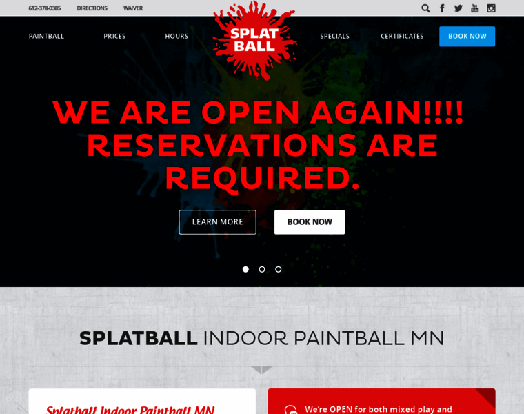 Splatball.com thumbnail