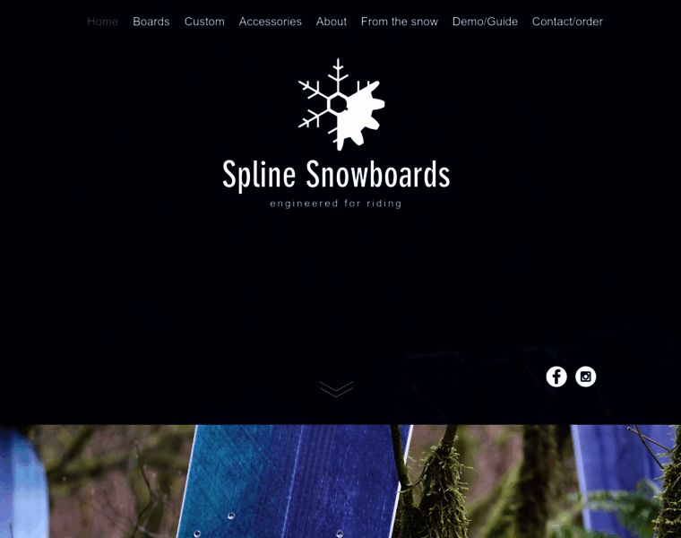 Splinesnowboards.com thumbnail