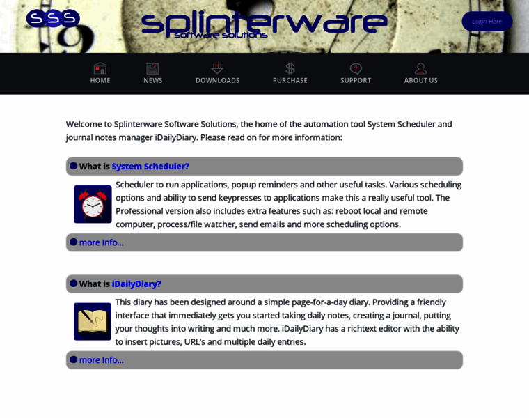 Splinterware.com thumbnail