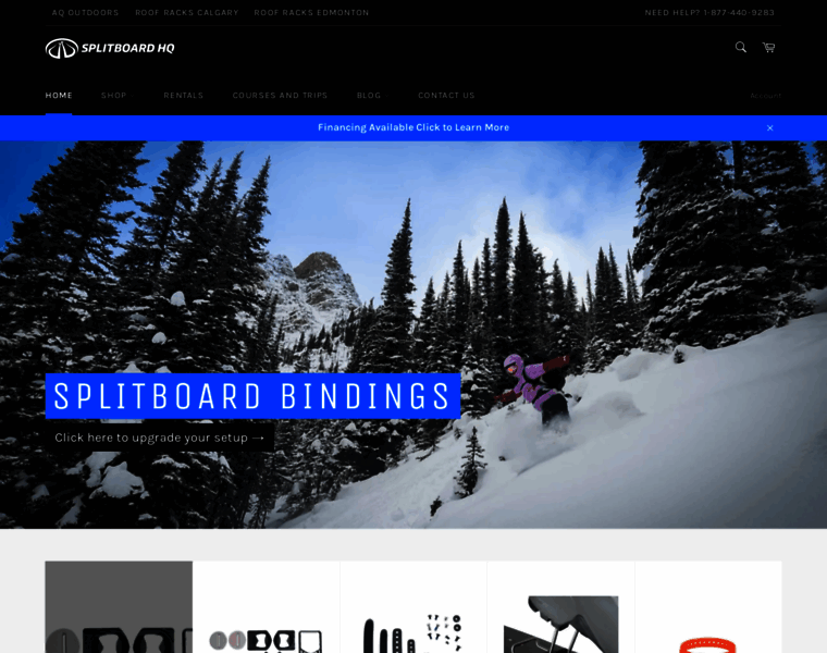 Splitboardhq.com thumbnail