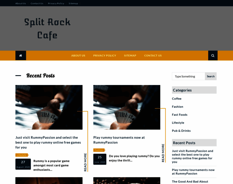 Splitrockcafe.net thumbnail