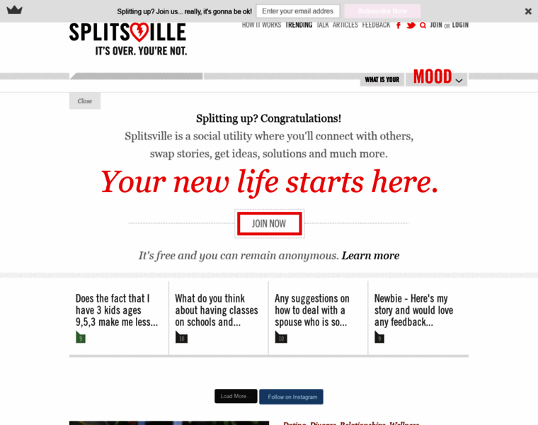 Splitsville.com thumbnail