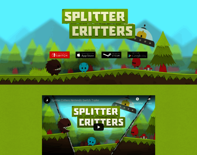 Splittercritters.com thumbnail