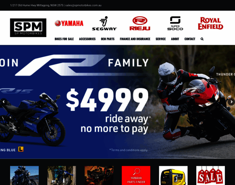Spmotorbikes.com.au thumbnail
