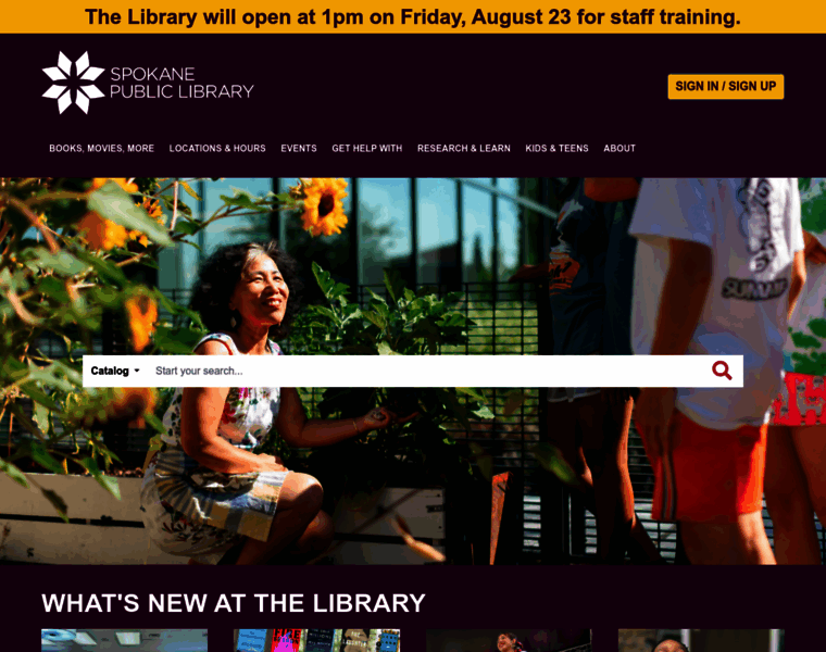 Spokanelibrary.org thumbnail Spokanelibrary.org thumbnail