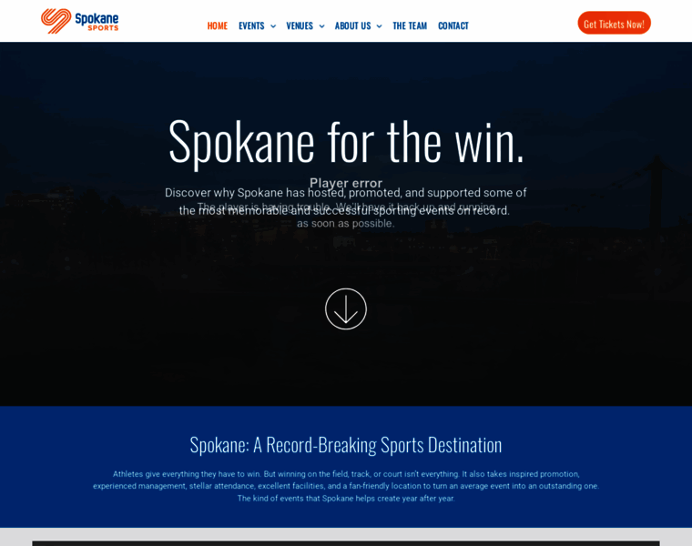 Spokanesports.org thumbnail