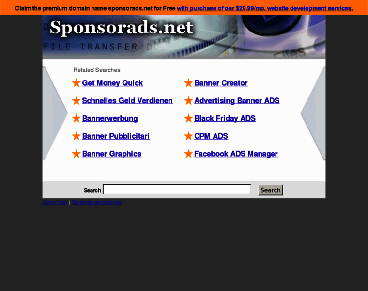 Sponsorads.net thumbnail