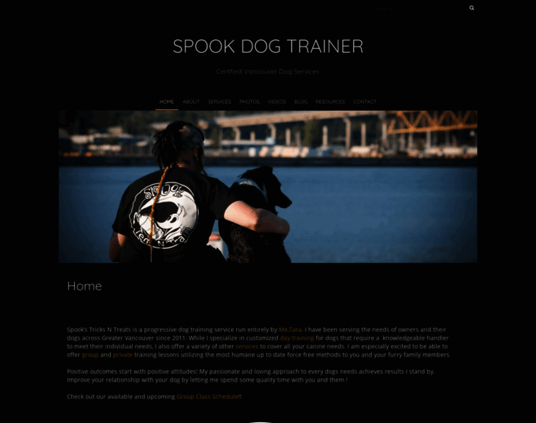 Spookdogtrainer.com thumbnail