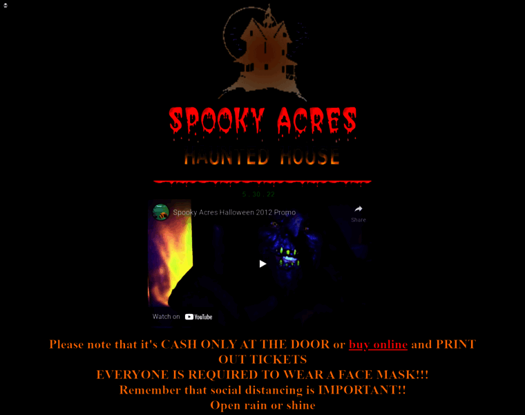 Spookyacres.com thumbnail