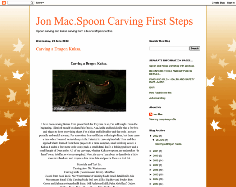 Spooncarvingfirststeps.com thumbnail