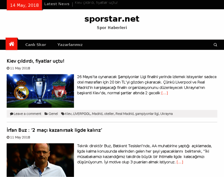 Sporstar.net thumbnail