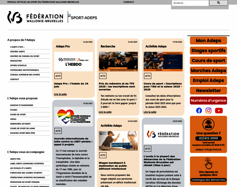 Sport-adeps.be thumbnail Sport-adeps.be thumbnail