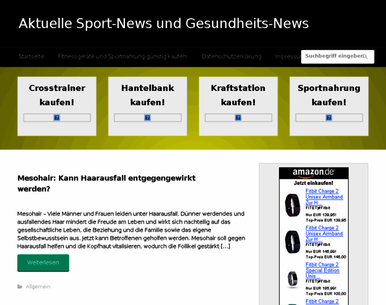 Sport-news.produkte-testsieger.de thumbnail