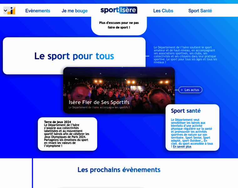 Sport.isere.fr thumbnail