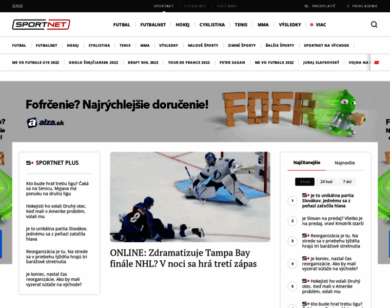 Sport.sme.sk thumbnail