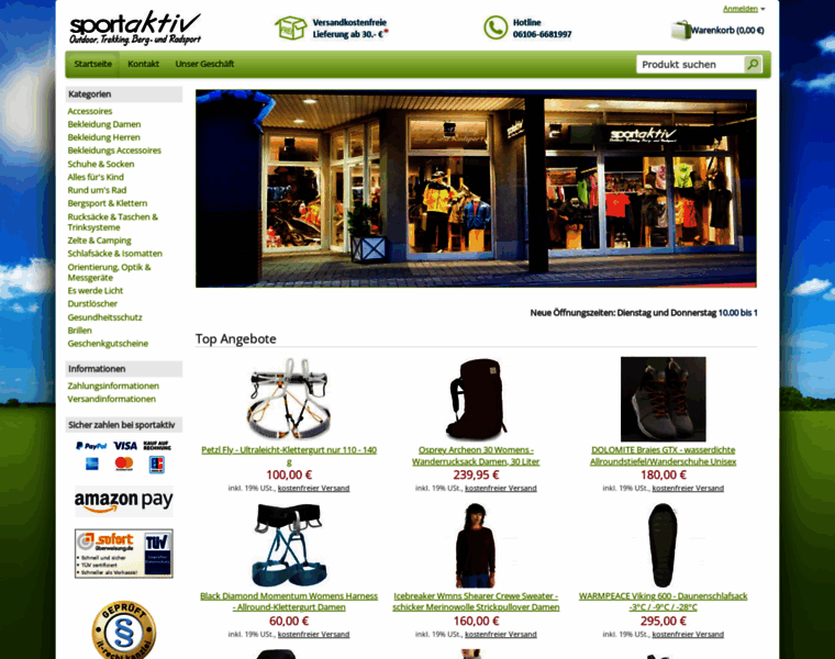 Sportaktiv-shop.de thumbnail