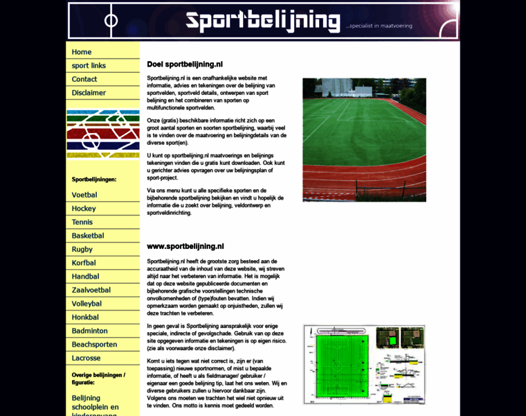 Sportbelijning.nl thumbnail