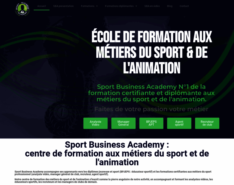 Sportbusiness-academy.com thumbnail