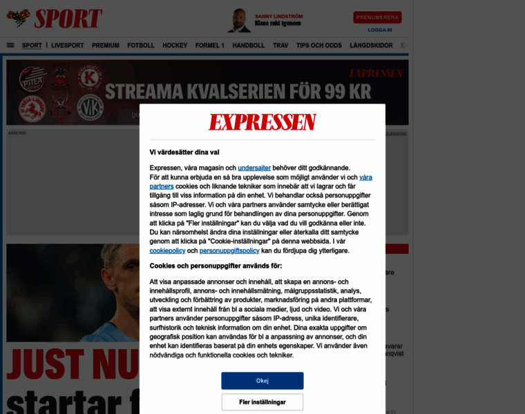 Sportexpressen.se thumbnail