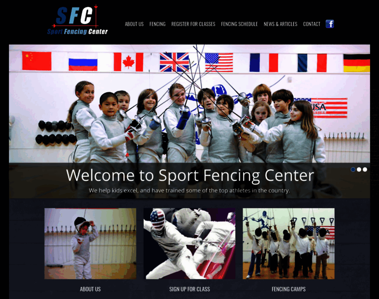 Sportfencingcenter.com thumbnail