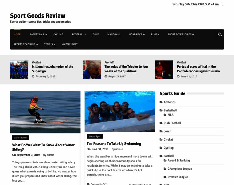 Sportgoodsreview.com thumbnail