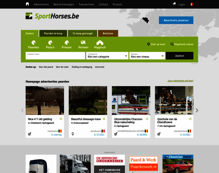 Sporthorses.be thumbnail