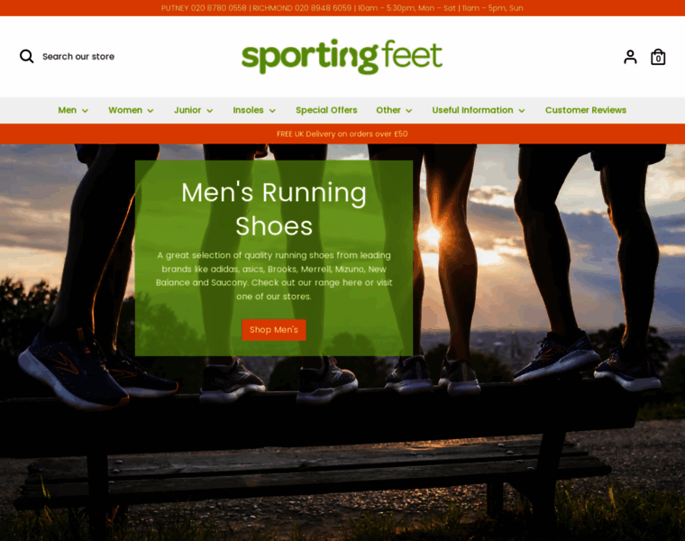 Sporting-feet.com thumbnail