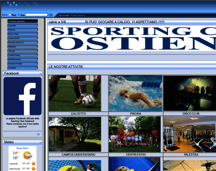 Sportingclubostiense.it thumbnail