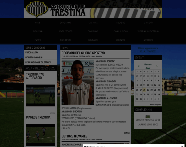 Sportingclubtrestina.net thumbnail