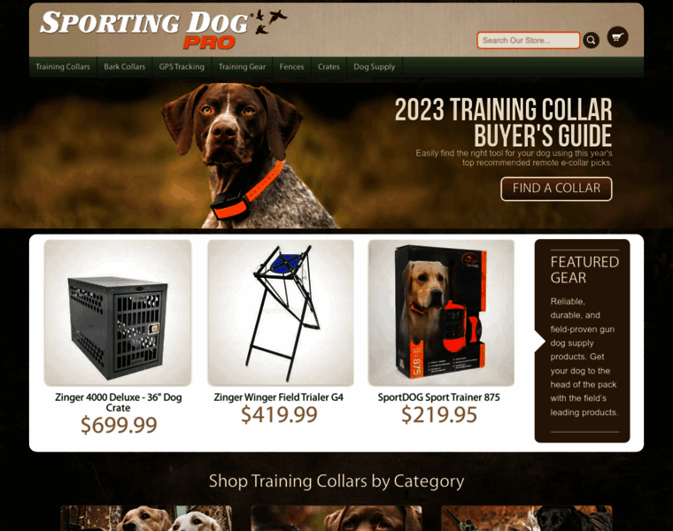 Sportingdogpro.com thumbnail