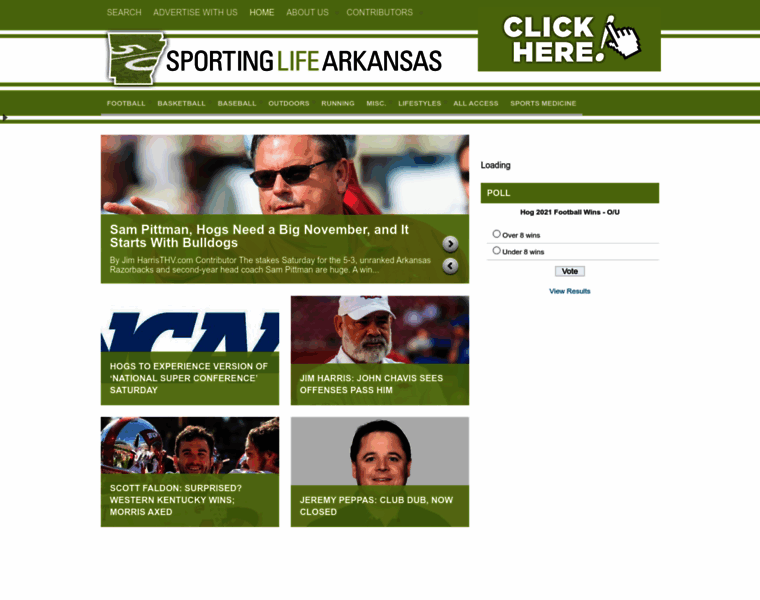 Sportinglifearkansas.com thumbnail