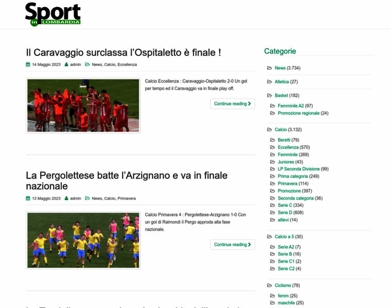 Sportinlombardia.com thumbnail