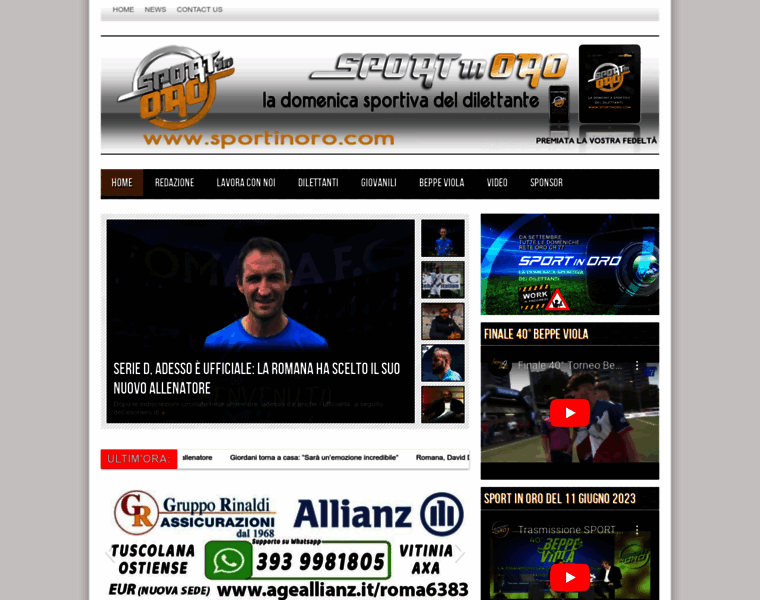 Sportinoro.com thumbnail