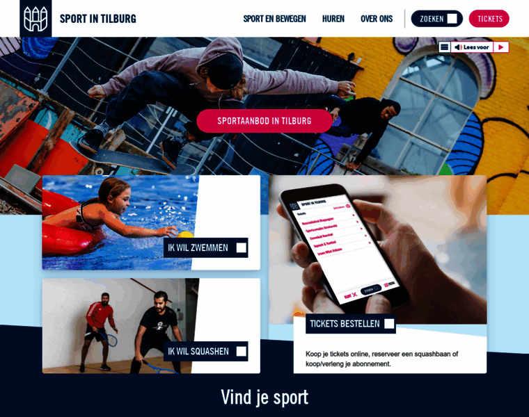 Sportintilburg.nl thumbnail